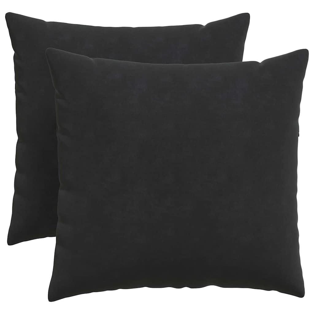 Jastučići za sofu 2 pcs Crna 50 x 50 cm Kordura tekstil