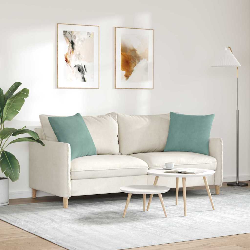 Jastučići za sofu 2 pcs Morska zelena 50 x 50 cm