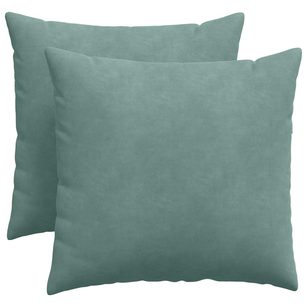 Jastučići za sofu 2 pcs Morska zelena 50 x 50 cm
