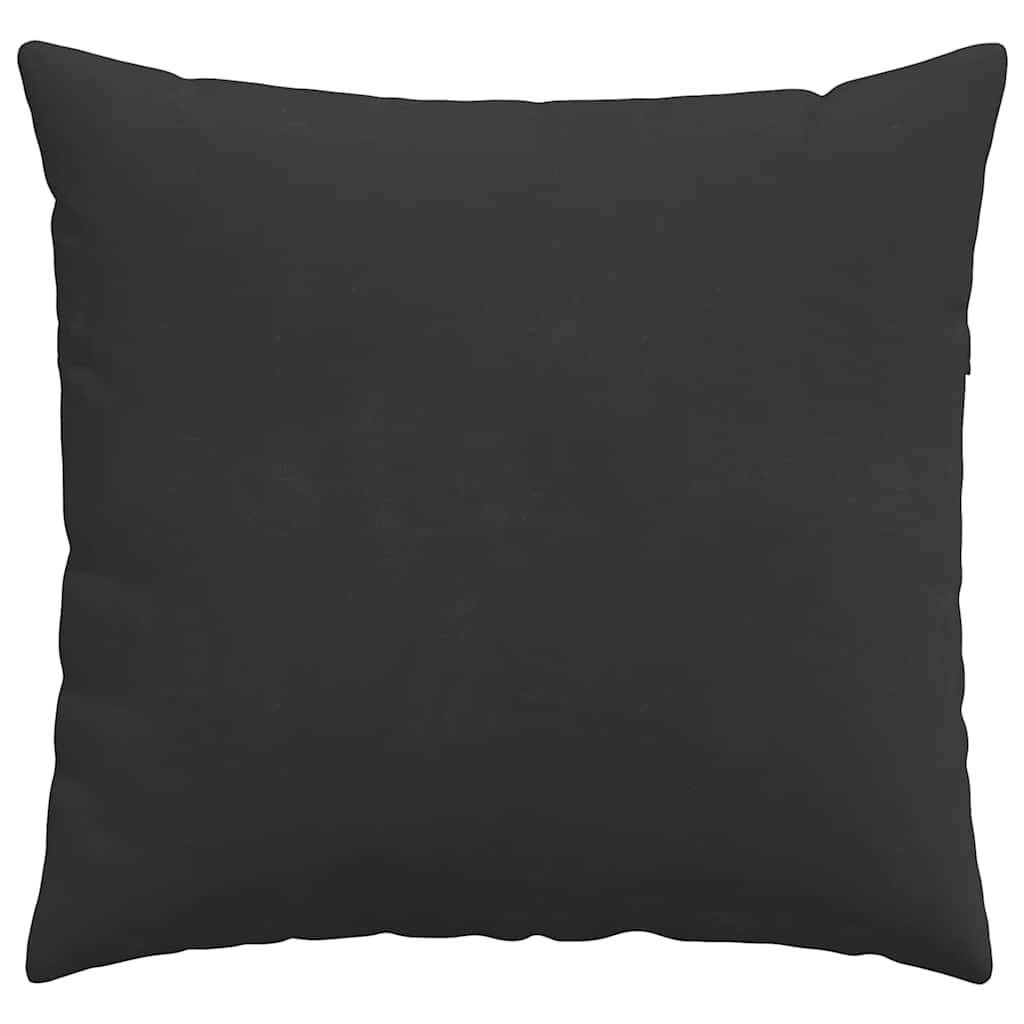Jastučići za sofu 2 pcs Crna 50 x 50 cm tkanina