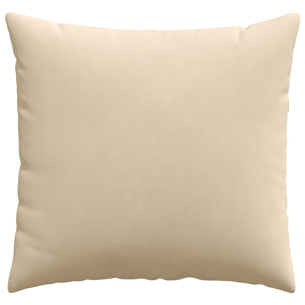 Jastučići za sofu 2 pcs Krema 50 x 50 cm tkanina