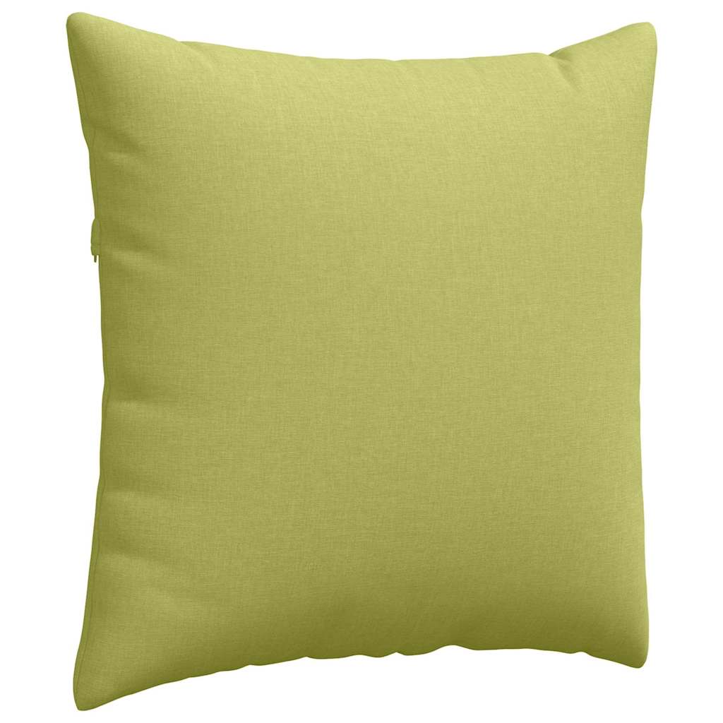 Jastučići za sofu 2 pcs Svijetlo zelena 60 x 60 cm tkanina
