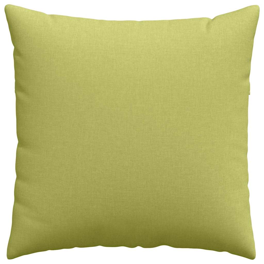 Jastučići za sofu 2 pcs Svijetlo zelena 60 x 60 cm tkanina