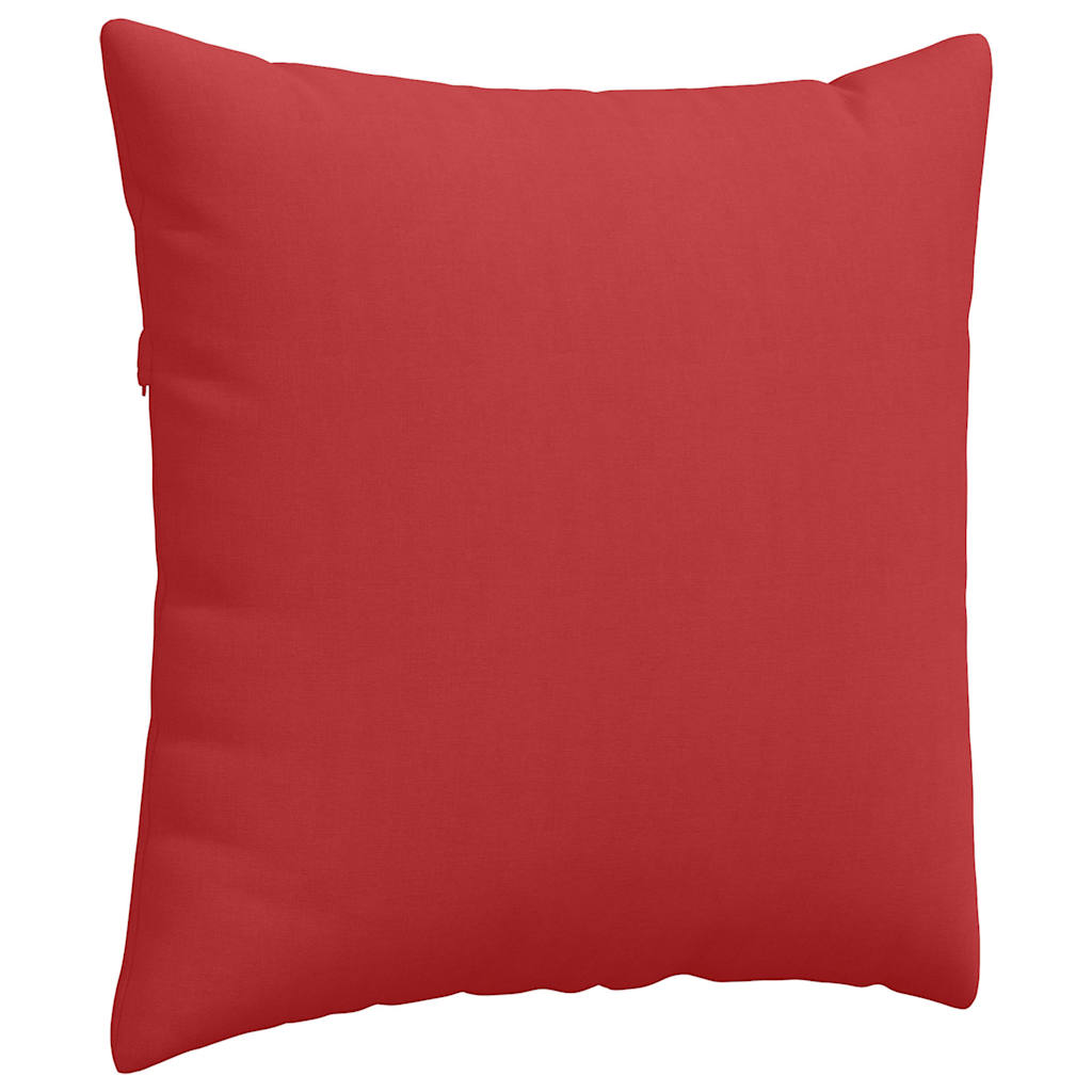 Jastučići za sofu 2 pcs Crvena 60 x 60 cm tkanina
