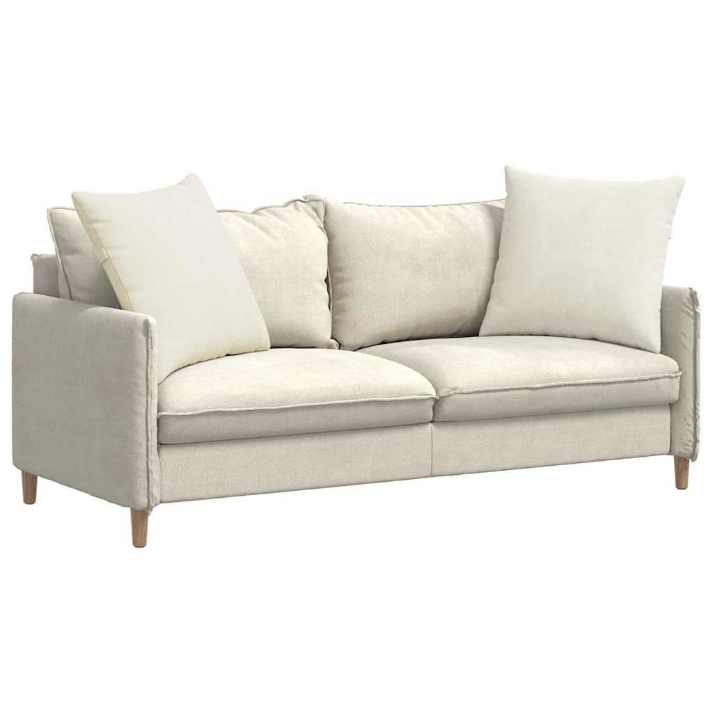 Jastučići za sofu 2 pcs Krema 60 x 60 cm Kordura tekstil