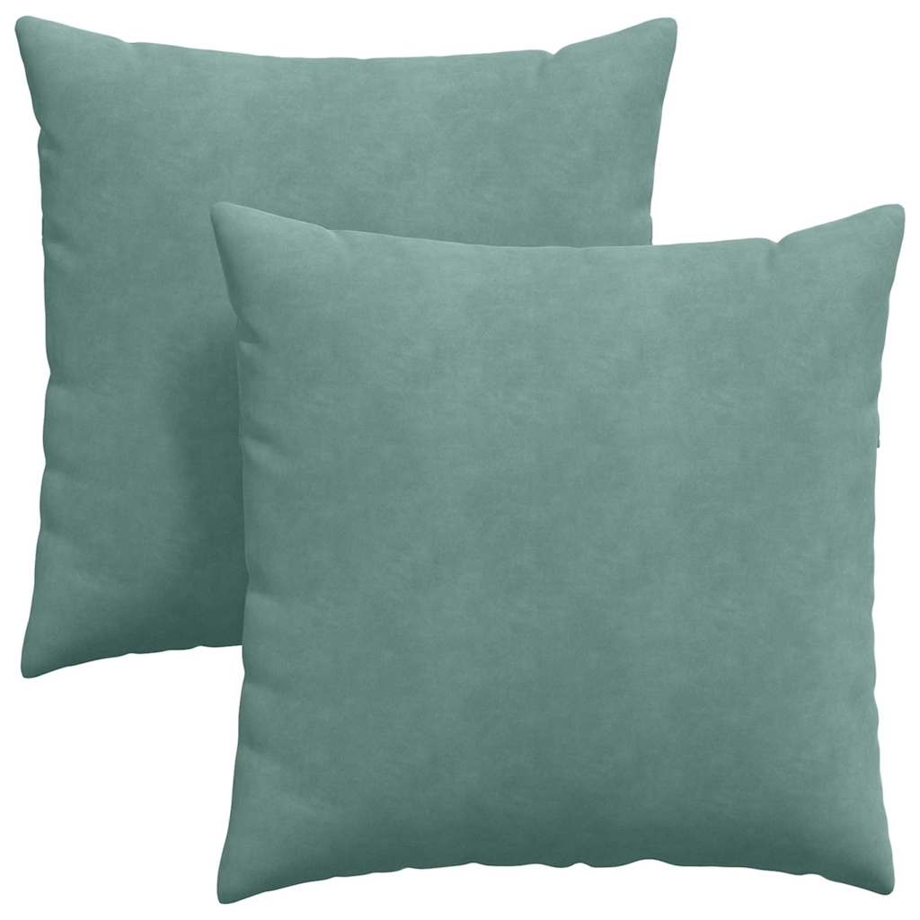 Jastučići za sofu 2 pcs Morska zelena 60 x 60 cm