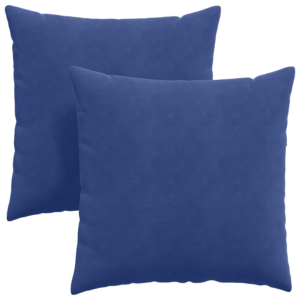 Jastučići za sofu 2 pcs Policijska plava 60 x 60 cm