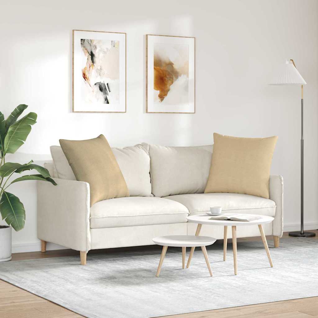 Jastučići za sofu 2 pcs Siva zelena 60 x 60 cm Kordura tekstil