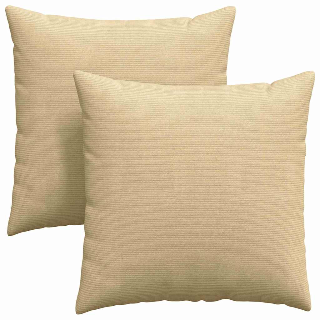 Jastučići za sofu 2 pcs Siva zelena 60 x 60 cm Kordura tekstil