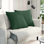 Jastučići za sofu 2 pcs Tamnozelena 60 x 60 cm Kordura tekstil