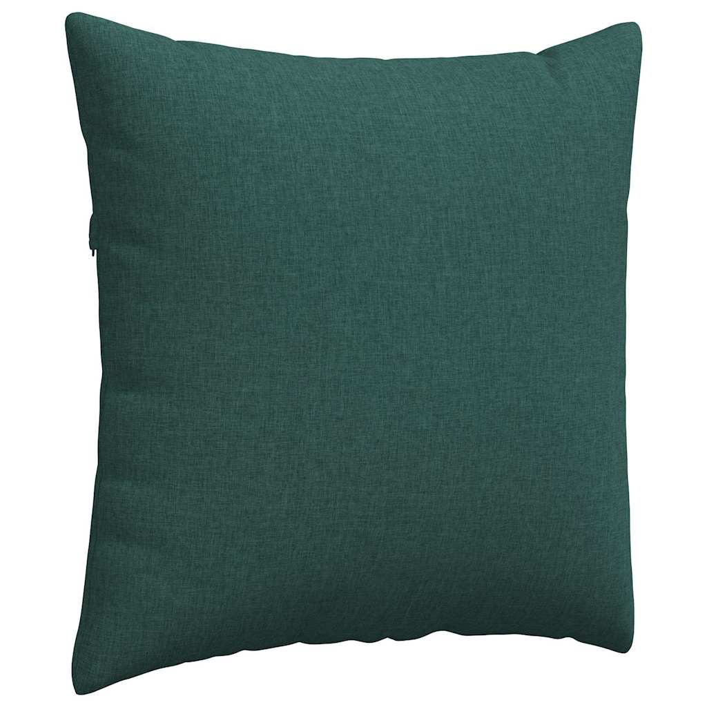 Jastučići za sofu 2 pcs Tamnozelena 80 x 80 cm tkanina