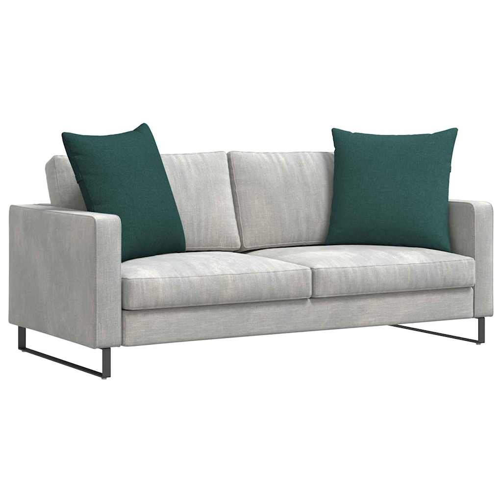 Jastučići za sofu 2 pcs Tamnozelena 80 x 80 cm tkanina