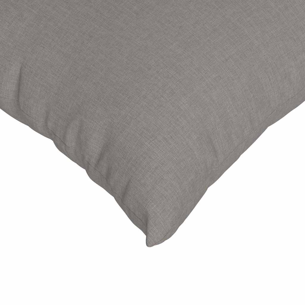 Jastučići za sofu 2 pcs Sivo-smeđa 80 x 80 cm tkanina
