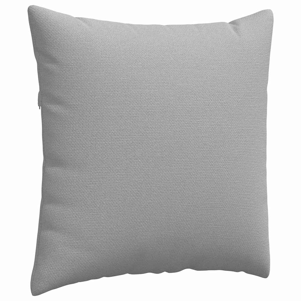 Jastučići za sofu 2 pcs Oblačnosiva 80 x 80 cm tkanina