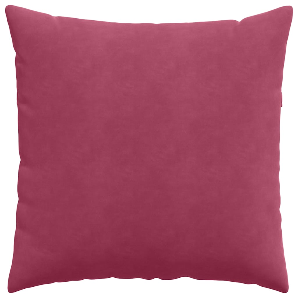Jastučići za sofu 2 pcs Vinska crvena 80 x 80 cm