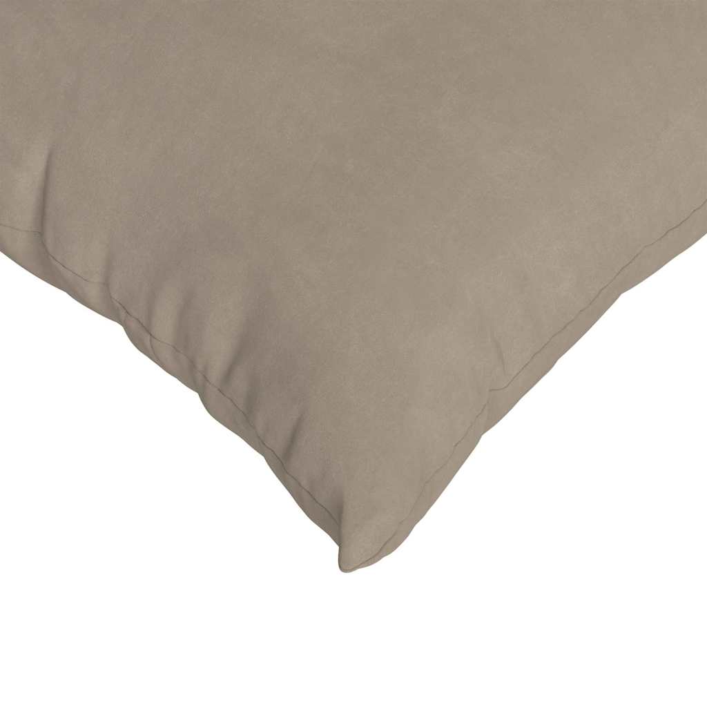 Jastučići za sofu 2 pcs Sivo-smeđa 80 x 80 cm tkanina
