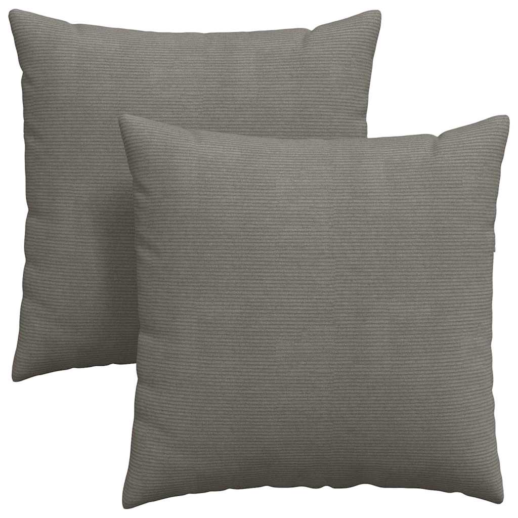 Jastučići za sofu 2 pcs Svijetlo siva 80 x 80 cm
