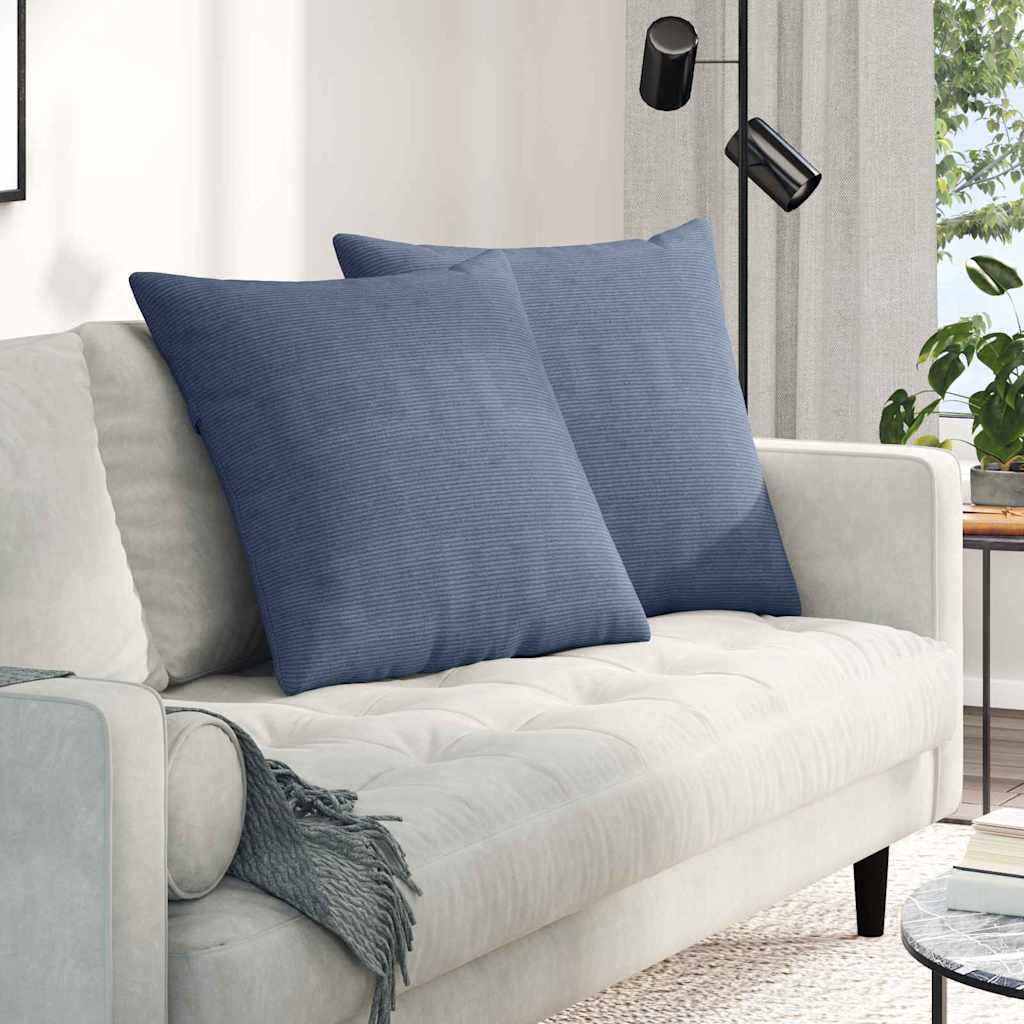 Jastučići za sofu 2 pcs Plava 80 x 80 cm Kordura tekstil