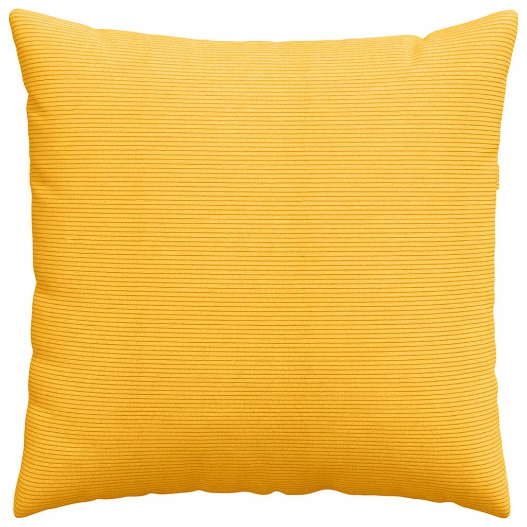 Jastučići za sofu 2 pcs Svijetlo žuta 80 x 80 cm