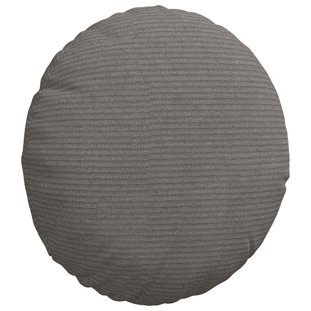 Jastučići za sjedenje 2 pcs Svijetlo siva Ø30 x 13 cm