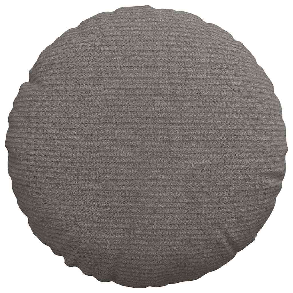 Jastučići za sjedenje 2 pcs Svijetlo siva Ø30 x 13 cm