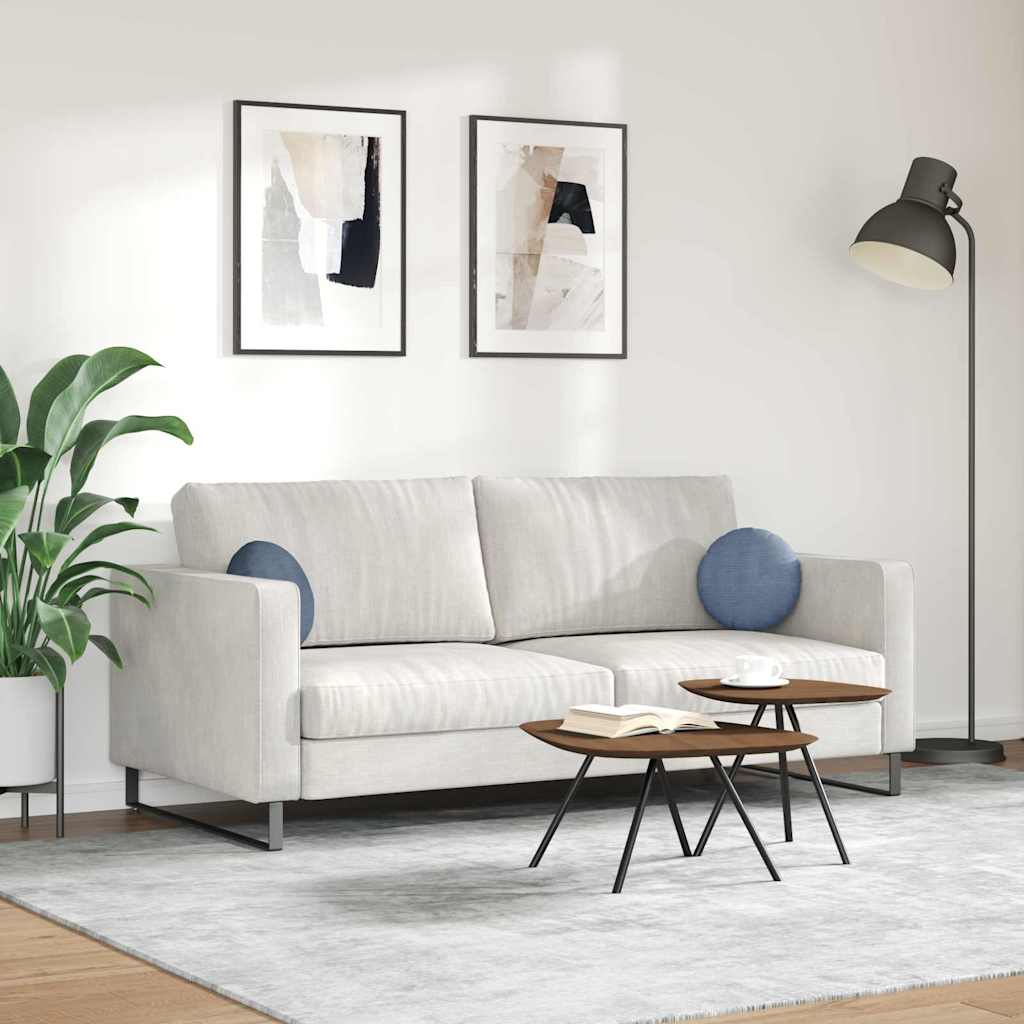 Jastučići za sjedenje 2 pcs Plava Ø30 x 13 cm Kordura tekstil