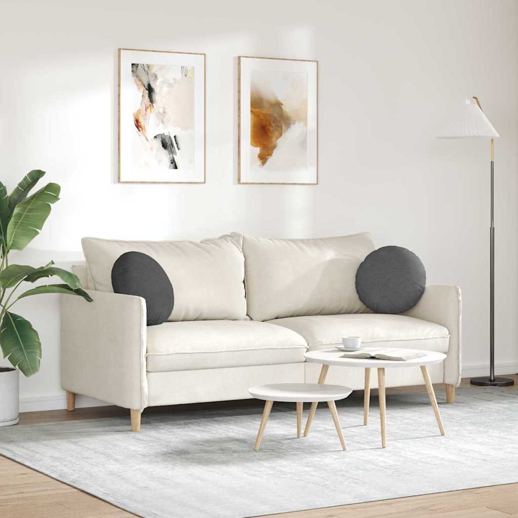 Jastučići za sjedenje 2 pcs Tamno siva Ø 40 cm Kordura tekstil