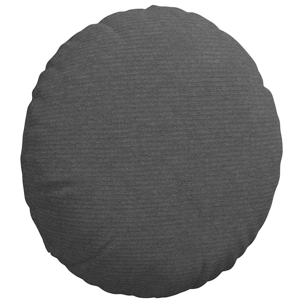Jastučići za sjedenje 2 pcs Tamno siva Ø 40 cm Kordura tekstil