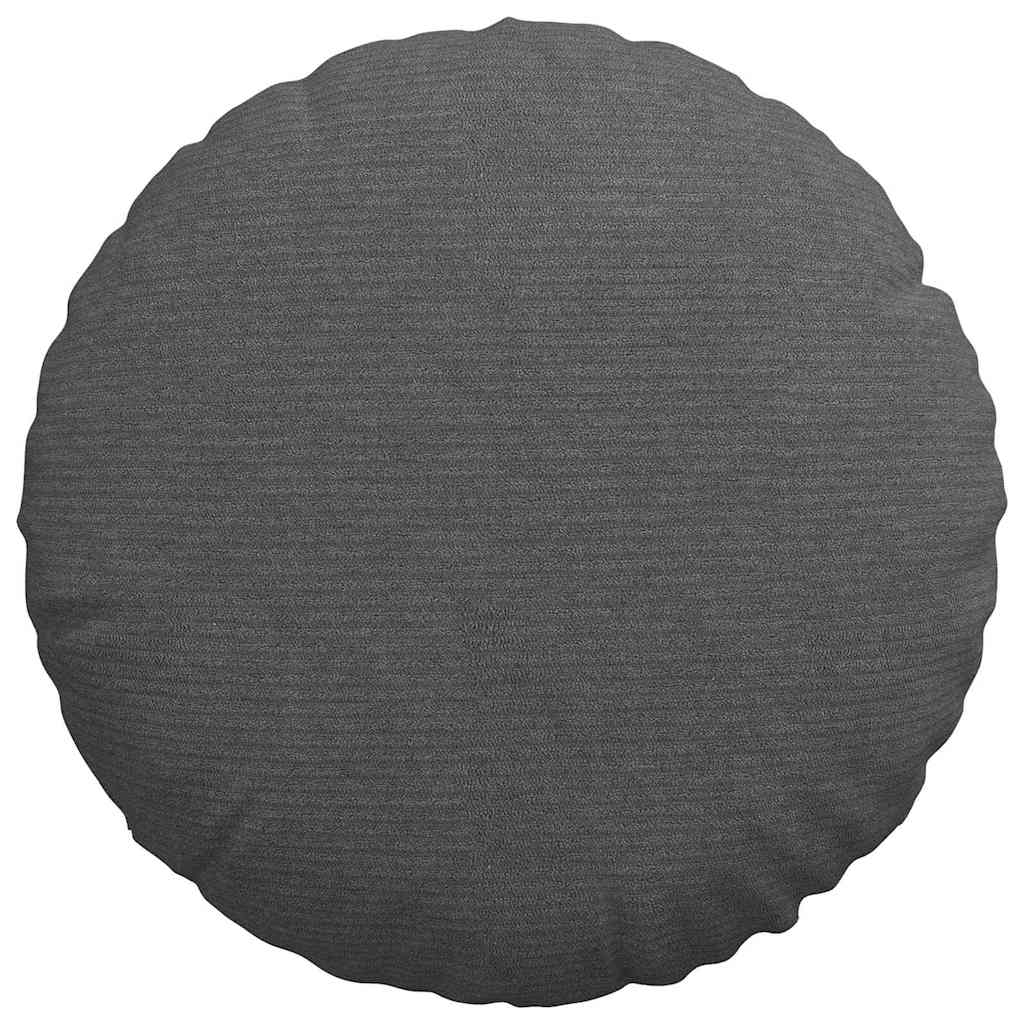 Jastučići za sjedenje 2 pcs Tamno siva Ø 40 cm Kordura tekstil