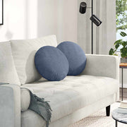 Jastučići za sjedenje 2 pcs Plava Ø 40 cm Kordura tekstil