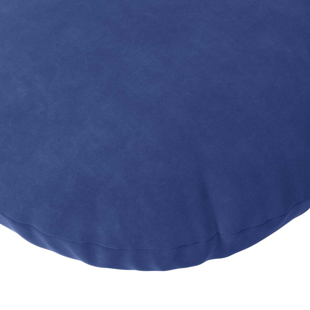 Jastučići za sjedenje 2 pcs Policijska plava Ø60 x 21 cm Baršun