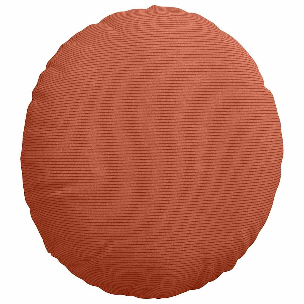 Jastučići za sjedenje 2 pcs Crvena narančasta Ø60 x 21 cm