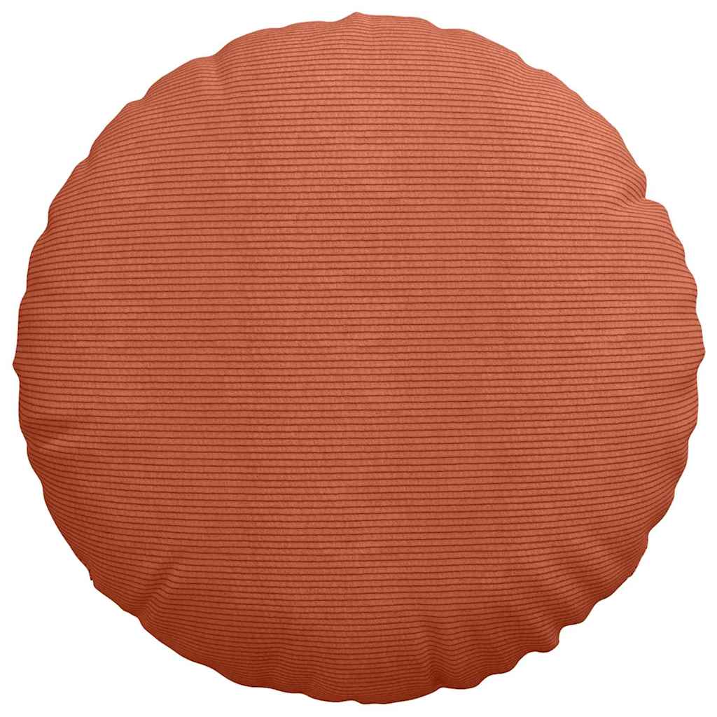 Jastučići za sjedenje 2 pcs Crvena narančasta Ø60 x 21 cm