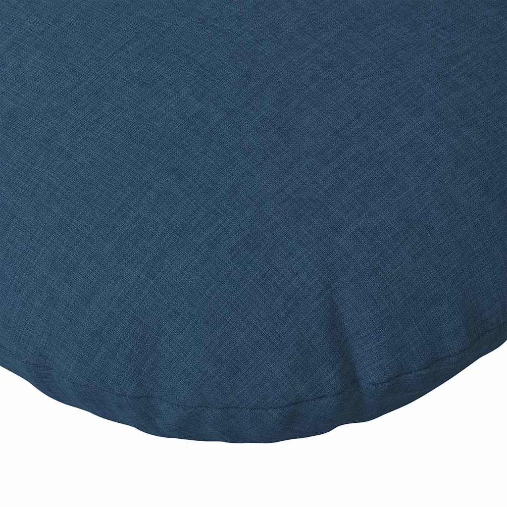 Jastučići za sjedenje 2 pcs Plava Ø80 x 29 cm tkanina