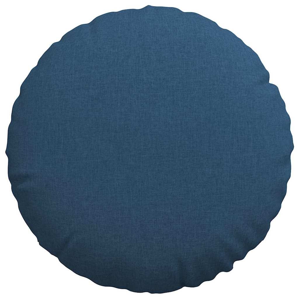 Jastučići za sjedenje 2 pcs Plava Ø80 x 29 cm tkanina