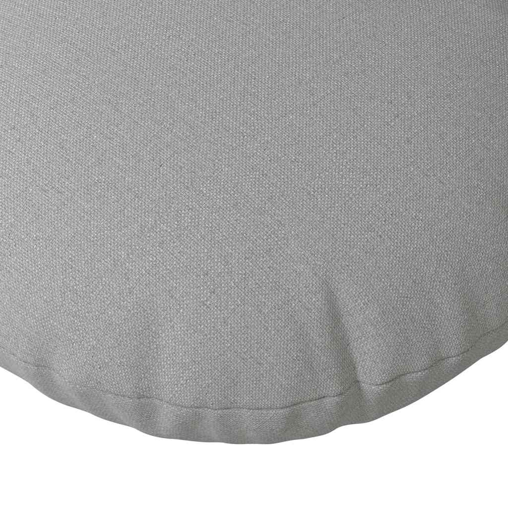 Jastučići za sjedenje 2 pcs Oblačnosiva Ø80 x 29 cm tkanina