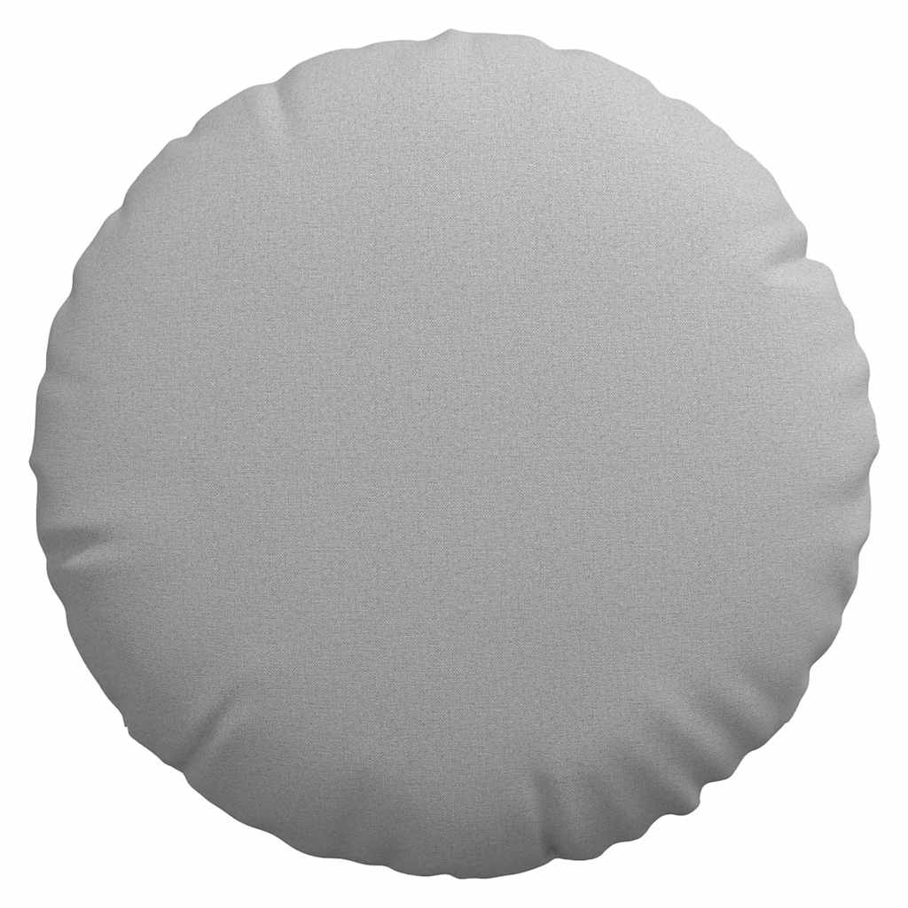 Jastučići za sjedenje 2 pcs Oblačnosiva Ø80 x 29 cm tkanina