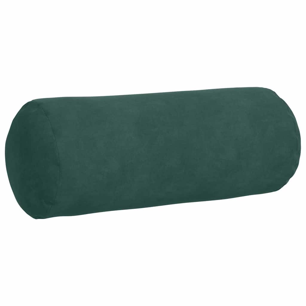 Valjkasti jastučići 2 pcs Tamnozelena Ø 15 x 40 cm