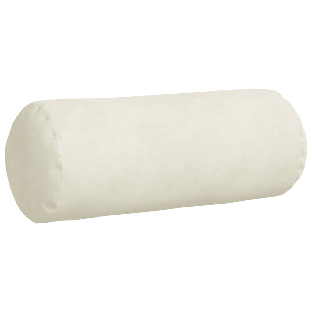 Valjkasti jastučići 2 pcs Krema Ø 15 x 40 cm Kordura tekstil
