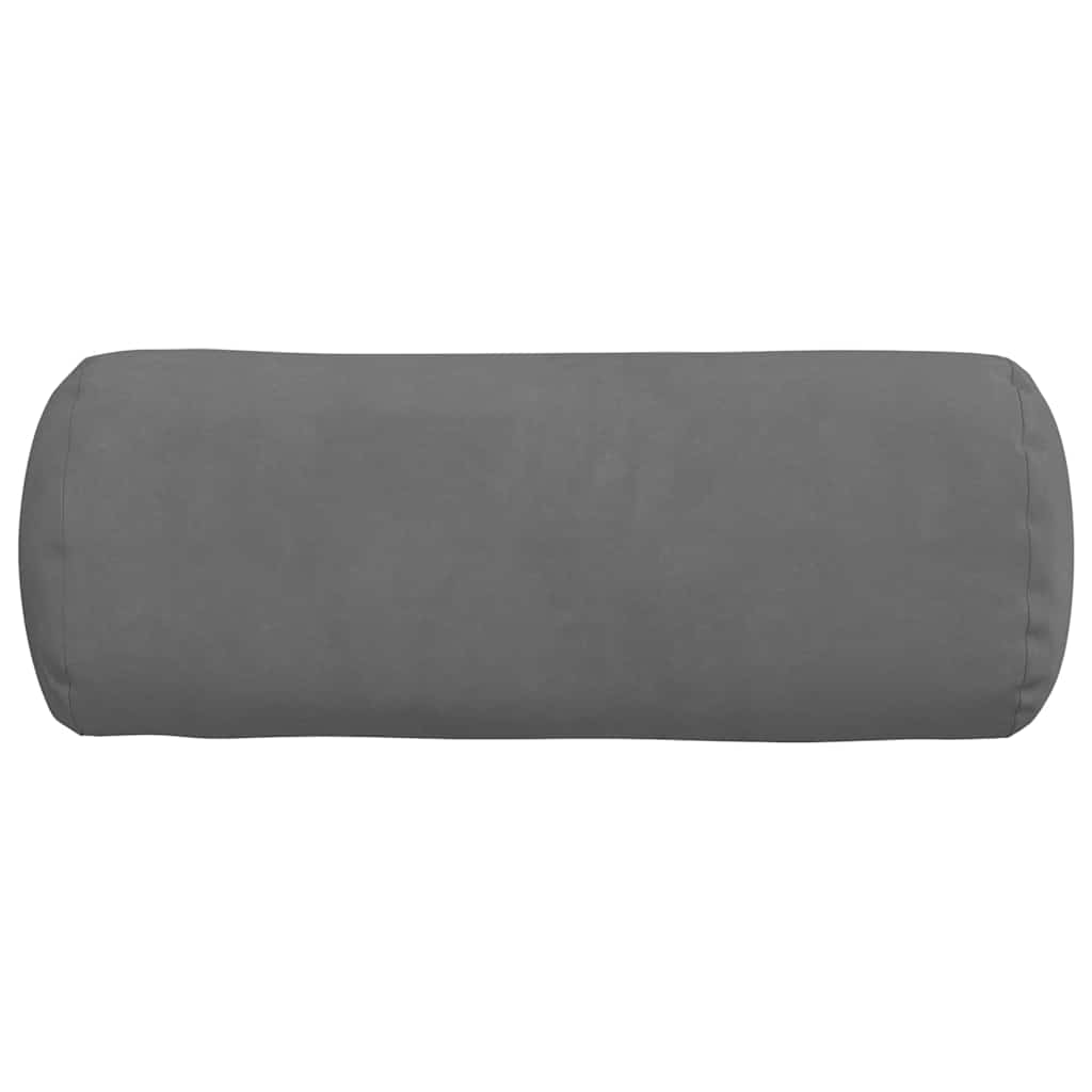 Valjkasti jastučići 2 pcs Tamno siva Ø 15 x 40 cm