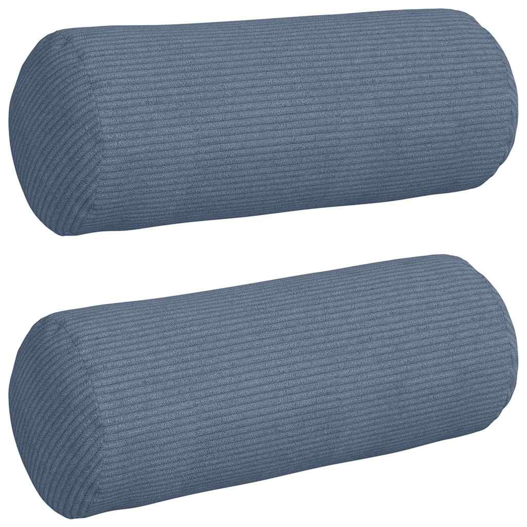 Valjkasti jastučići 2 pcs Plava Ø 15 x 40 cm Kordura tekstil