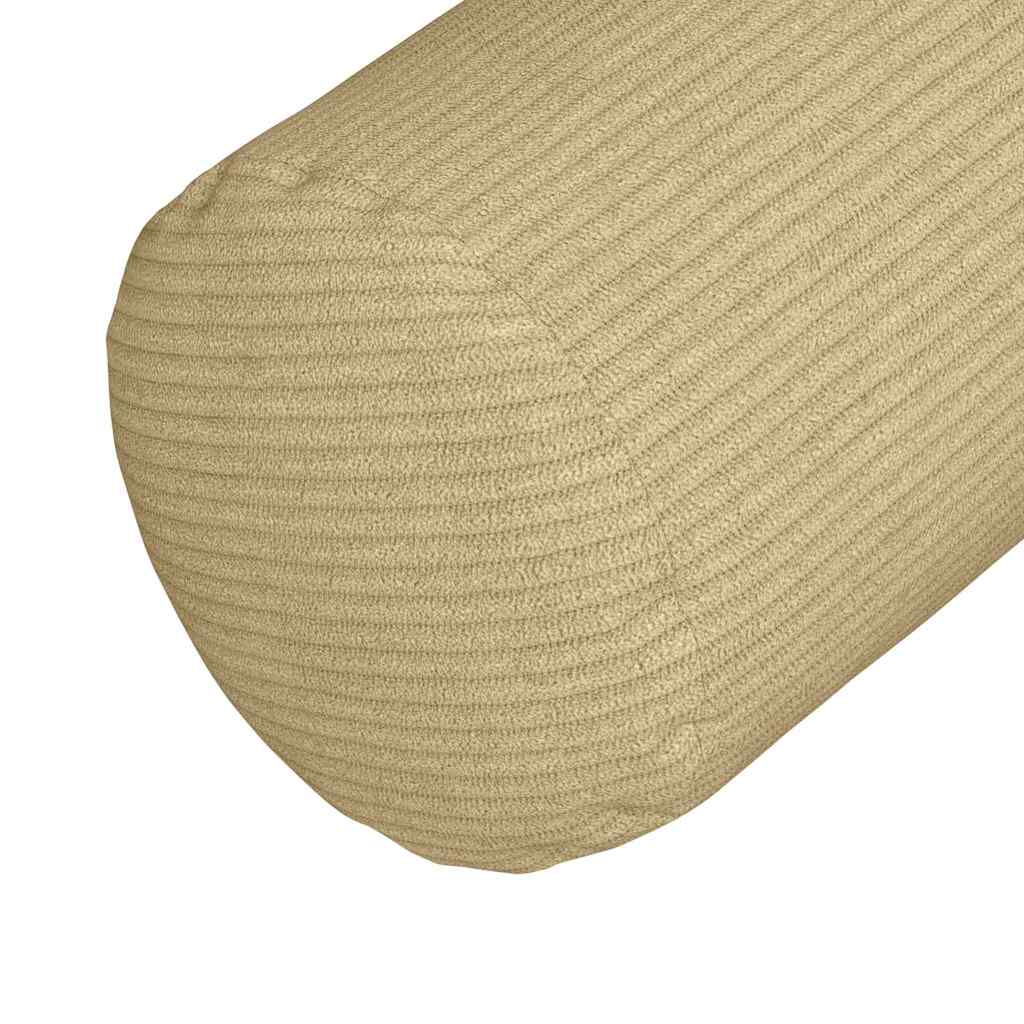 Valjkasti jastučići 2 pcs Siva zelena Ø 15 x 40 cm