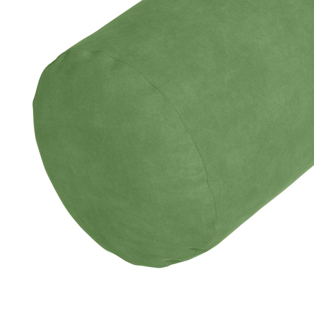 Valjkasti jastučići 2 pcs Svijetlo zelena Ø 25 x 70 cm