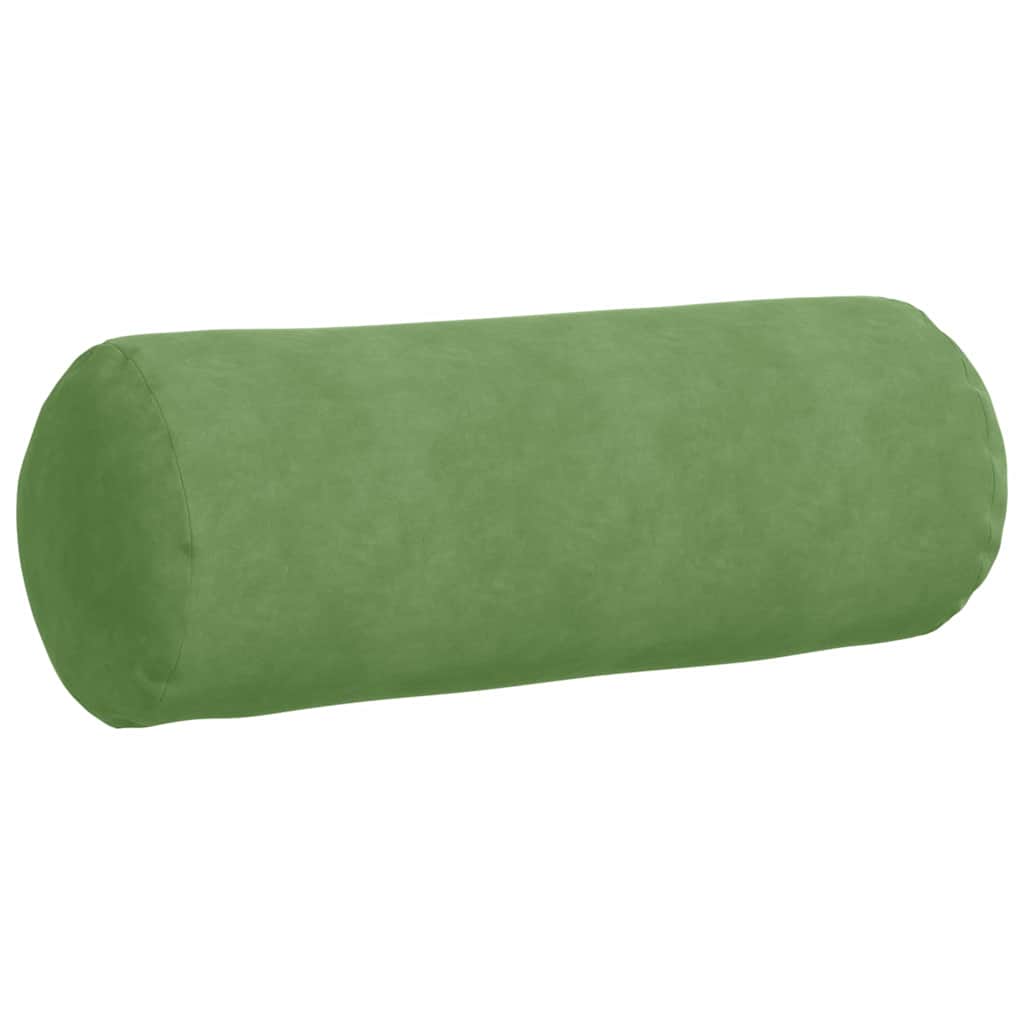 Valjkasti jastučići 2 pcs Svijetlo zelena Ø 25 x 70 cm