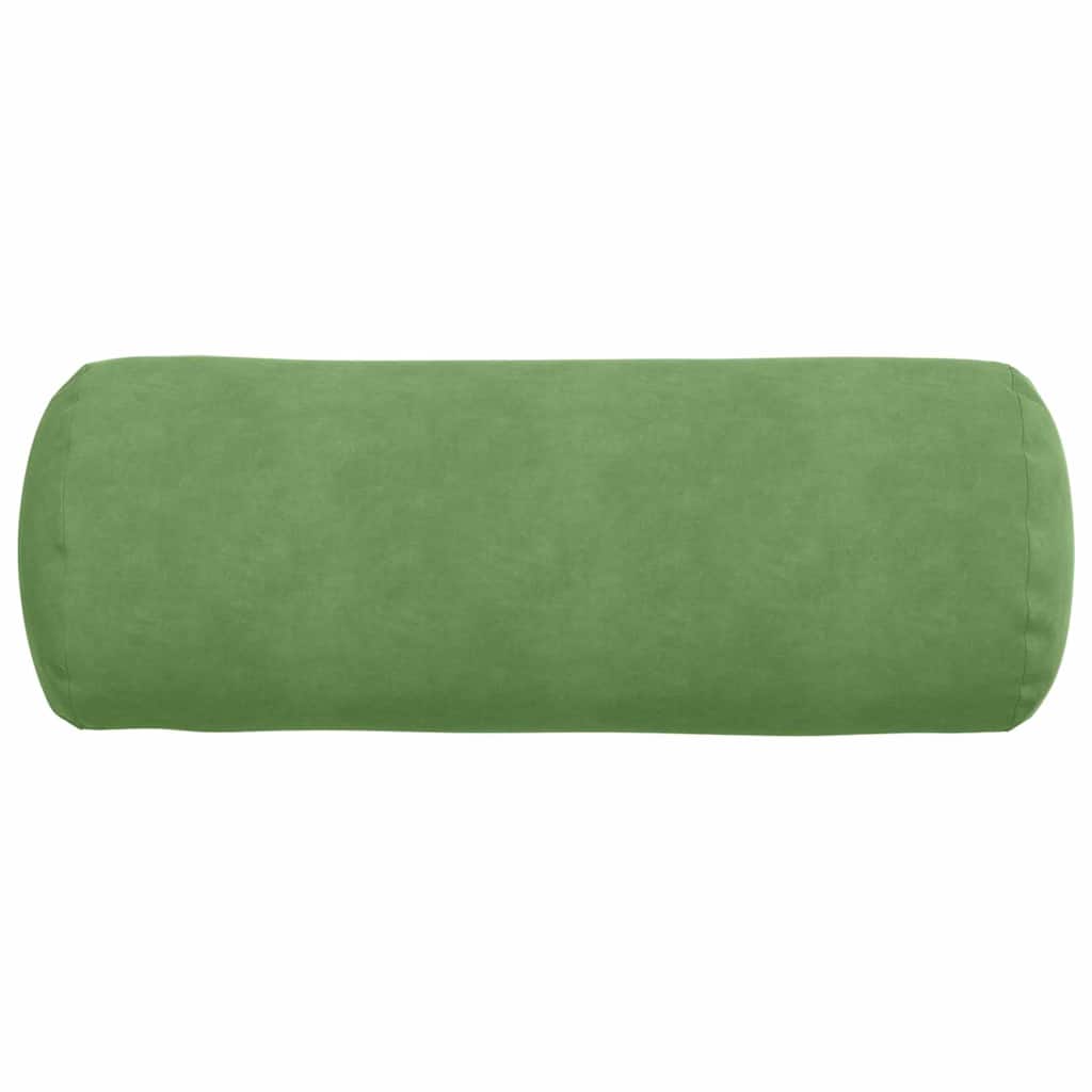 Valjkasti jastučići 2 pcs Svijetlo zelena Ø 25 x 70 cm