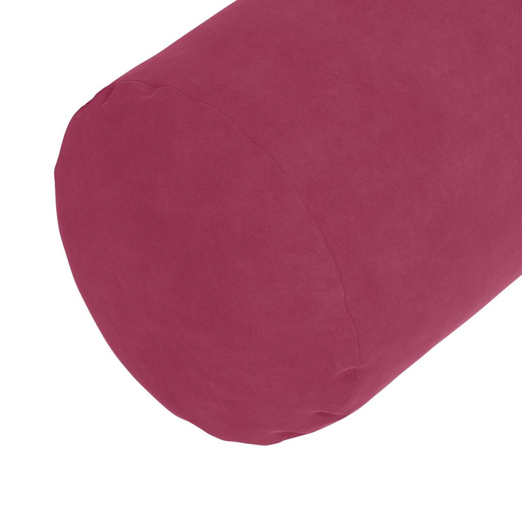 Valjkasti jastučići 2 pcs Vinska crvena Ø 25 x 70 cm