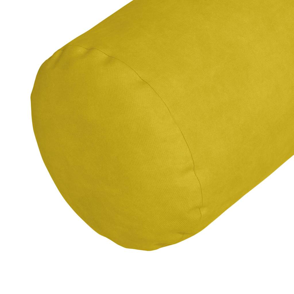 Valjkasti jastučići 2 pcs Žuta Ø 25 x 70 cm Kordura tekstil