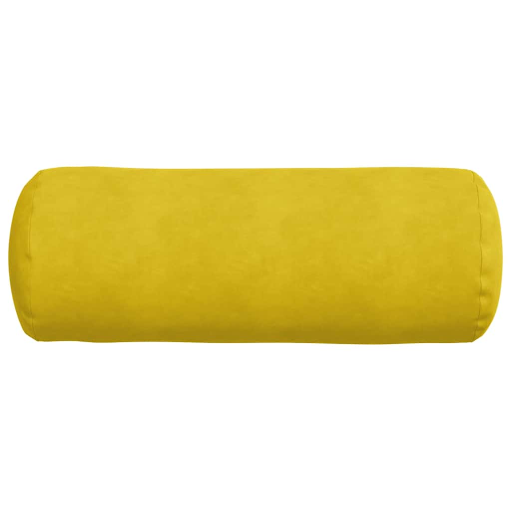 Valjkasti jastučići 2 pcs Žuta Ø 25 x 70 cm Kordura tekstil