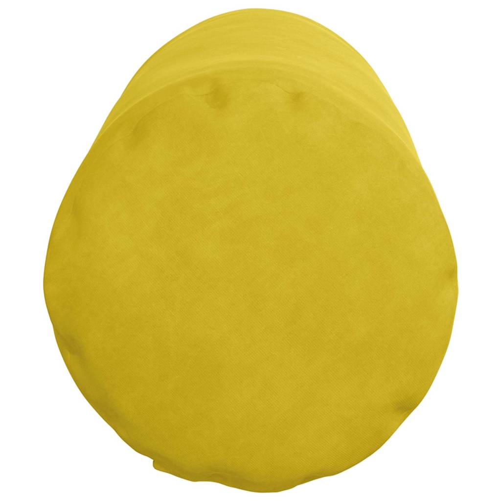 Valjkasti jastučići 2 pcs Žuta Ø 25 x 70 cm Kordura tekstil