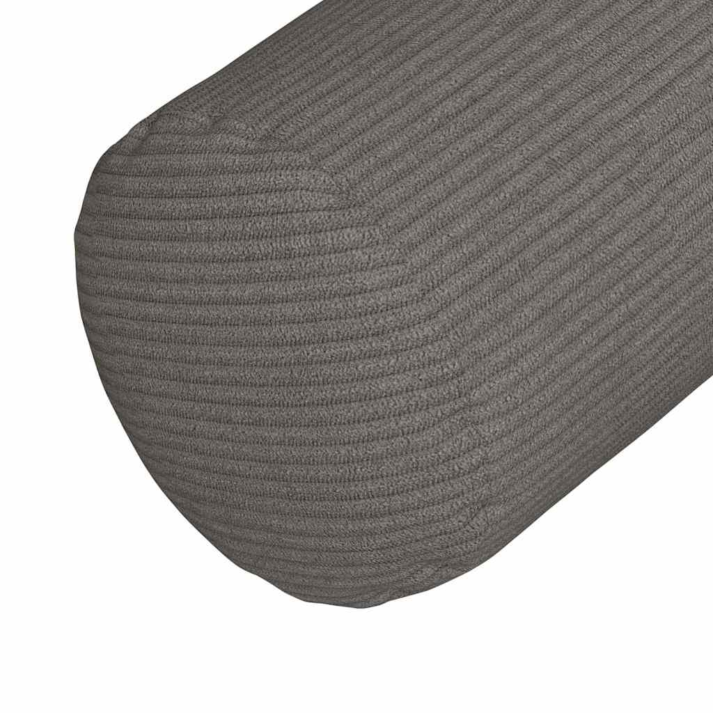 Valjkasti jastučići 2 pcs Svijetlo siva Ø 25 x 70 cm